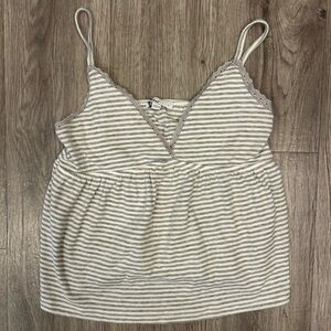 Subdued Striped Tank Top
